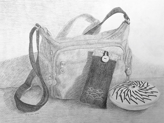 Three object still life