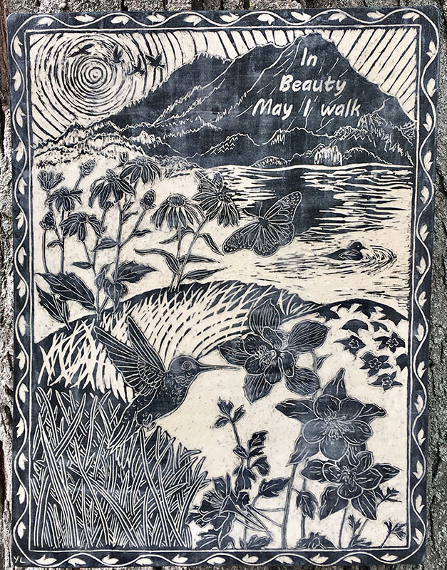 Garden plaque
