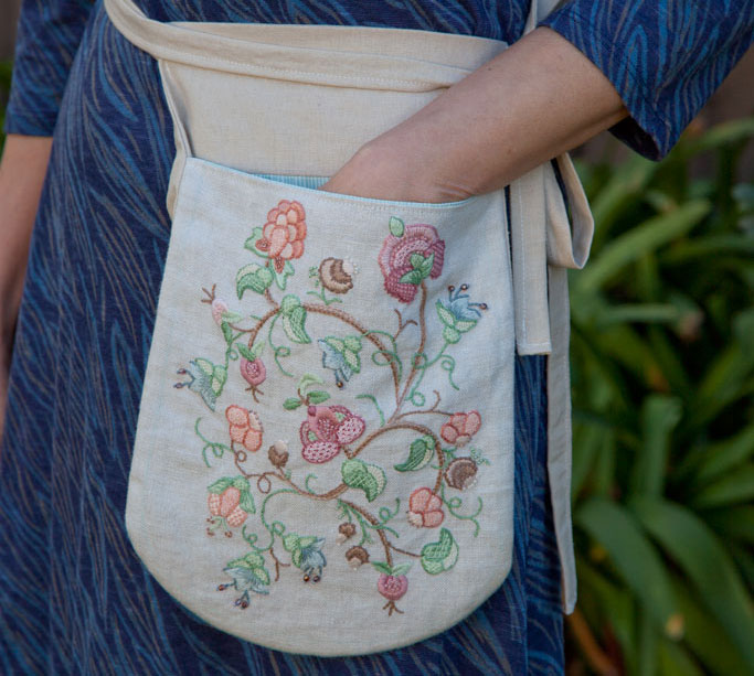 Embroidered pocket